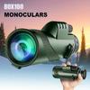Monocular 80x100 Portable Zoom HD Telescope Long Distance Mini Powerful Telescope for Hunting Outdoor Camping Travel Hiking