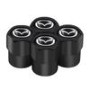 4pcs Car Wheel Tire Valve Caps Stem Case With Logo Auto Styling For Mazda 2 3 6 5 Axela Atenza CX 5 323 CX3 Emblems Accessories FF26