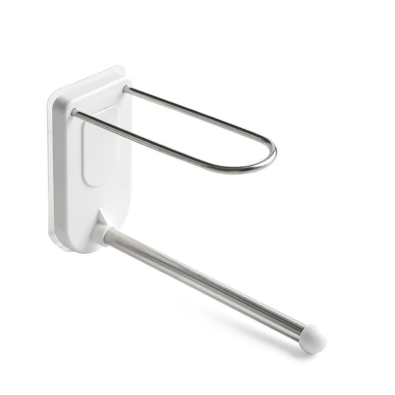 

Многофункциональная стойка для хранения одежды, большая вместимость, бесшовный крючок для хранения одежды, настенный инструмент для хранения в ванной комнате