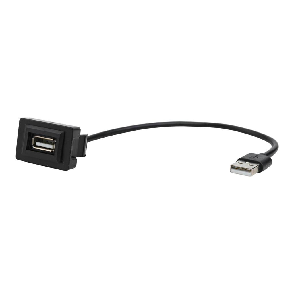 Car Dashboard Flush Mount USB 2.0 For Toyota Short Dash For Hilux For Prado For Landcruiser Panel Extension Cable Adapter