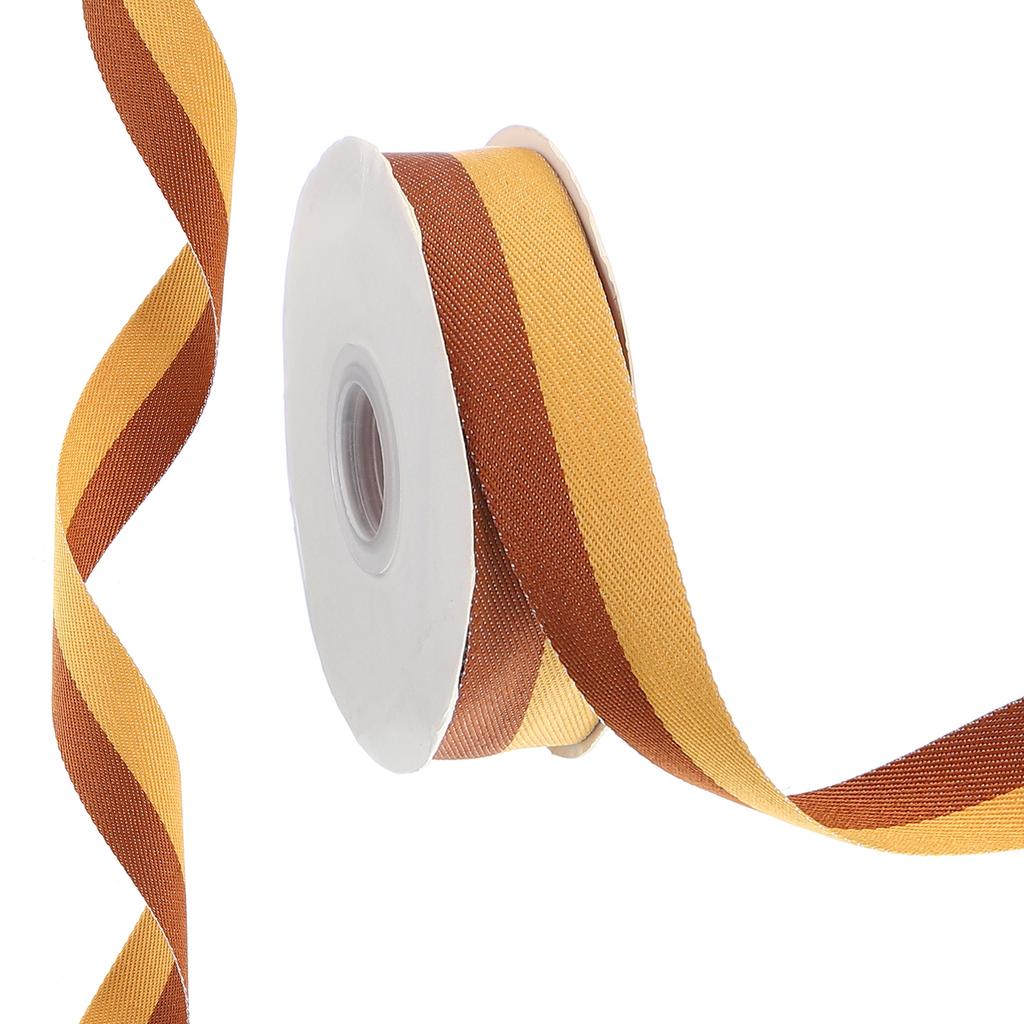 9.8 Yards Christmas Striped Ribbon Ribbon Candy Roll Garland Gift Wrapping Wreaths Bows Gift Box Packaging Holiday Decoration