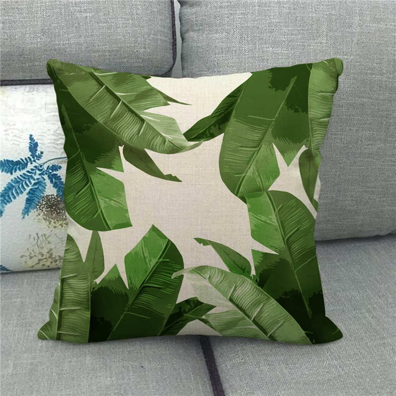 leaf design cushions