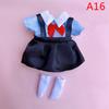 Clothes Set for 16-17cm Ob11 Doll Fashion Suit 1/8 bjd Doll Dressup Skirt 6 Inch Cute Clothes Uniform