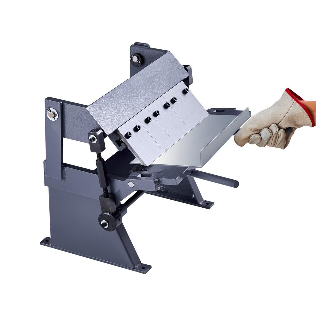 VEVOR Box and Pan Brake, 305 mm/12 inch Sheet Metal Bending Brake, 20-Gauge Mild Steel Capacity, 0-135 Degree Adjustable