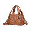 Handbag Women's PU Shoulder Bag Middle-aged And Elderly Mother Bag