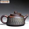 200ml Vintage Purple Clay Teapot Boutique Handmade Qingzhou Nixing Pottery Kiln Change Kettle Chinese Filter Beauty Tea Set Gift