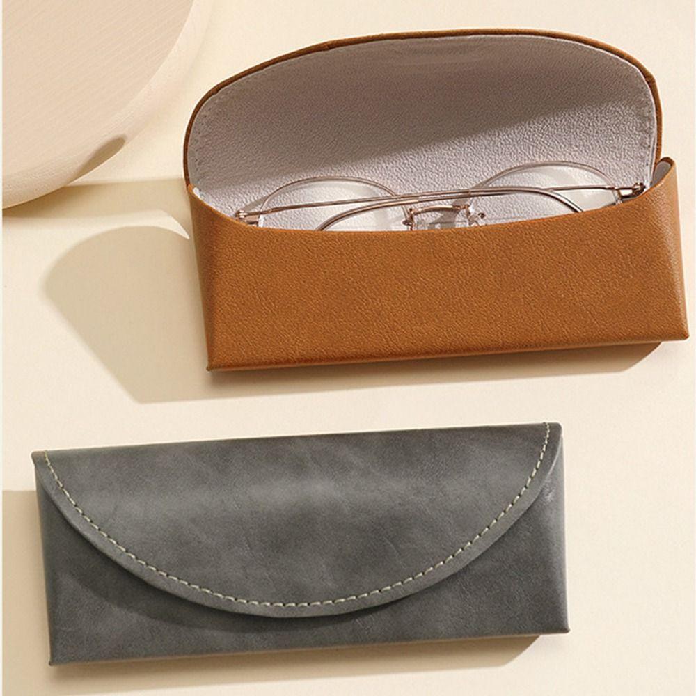Glasses Box Pu Glasses Case Eyeglasses Container Eyeglasses Holder Fashion Glasses Bag  Student