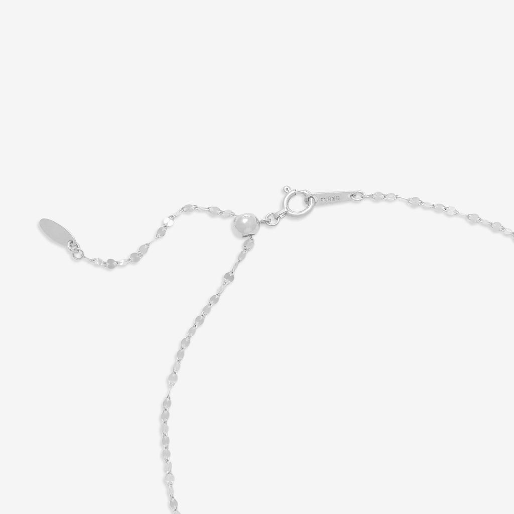 Official Long Design Necklace Platinum [Ester] Women's (50cm) 0313-0276-0016-0000