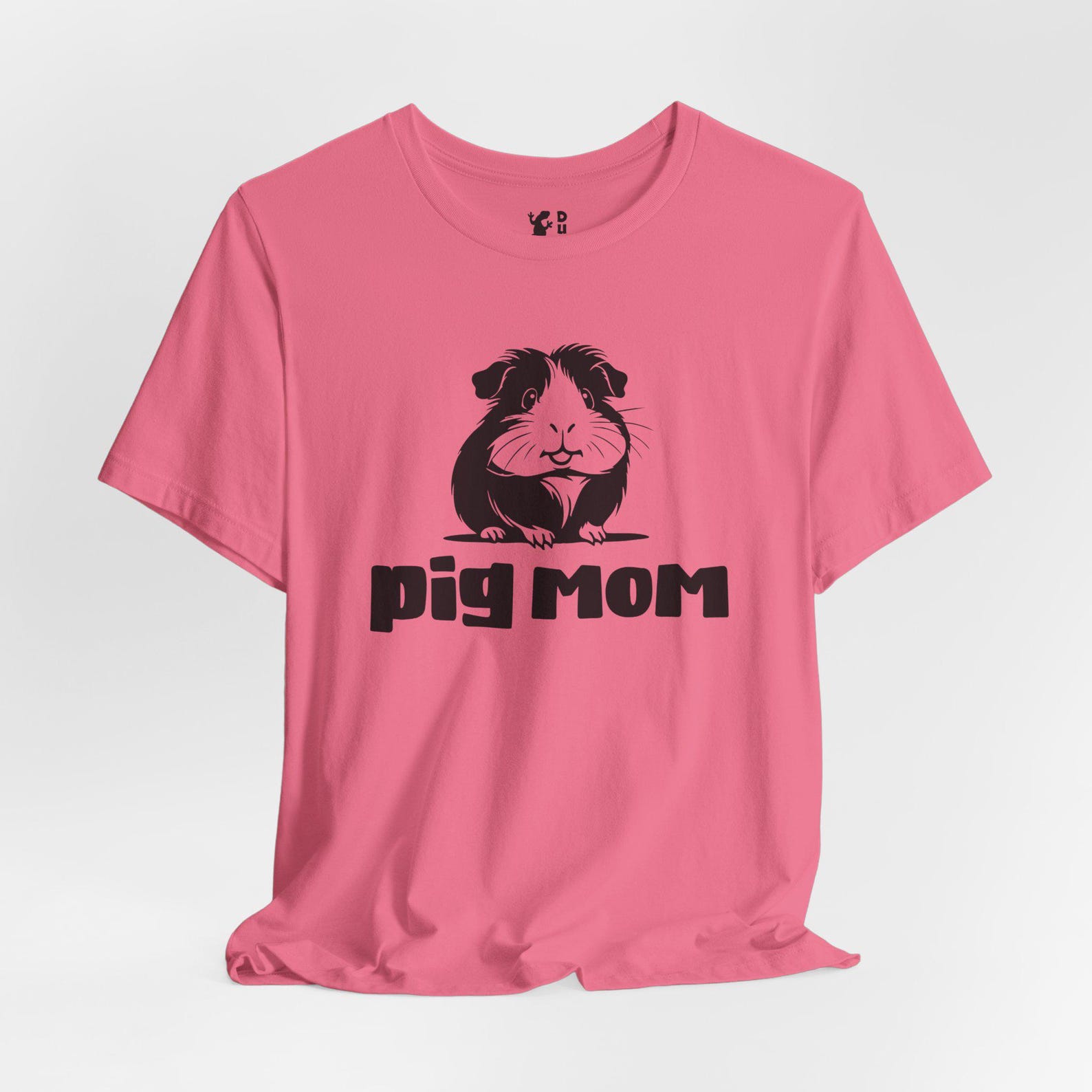 Guinea Pig Mom tee shirt, Pig mom tee for animal lovers, guinea pig moms, and mothers of small furry friends M