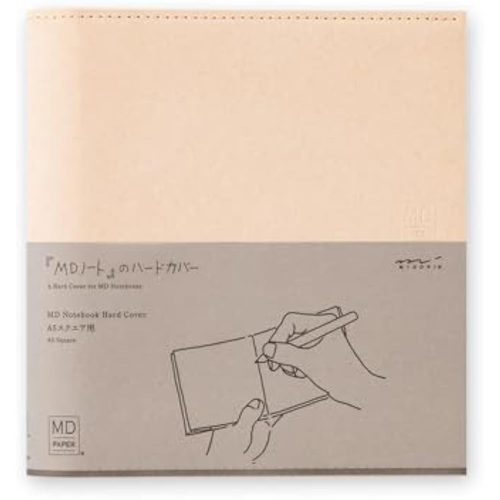 Midori notebook cover MD notebook cover A5 square paper hard type 35591006