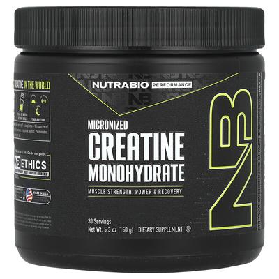 Performance, Micronized Creatine Monohydrate, 5.3 Oz (150 G)