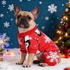 Christmas Snowflake Pet Sweater: Warm Knitted Vest for Dogs and Cats
