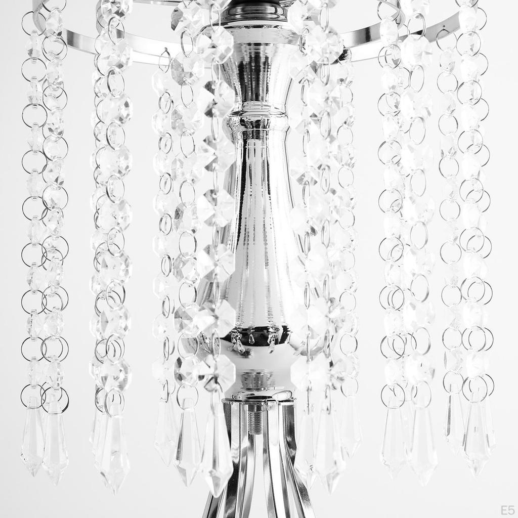 Halter Kerzenständer Tafelaufsatz Figur Metall Säulenkerze Blumenvase Ständer für Jubiläumsfeier