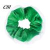 Non Damaging Hair Elastics for Christmas Velvet Scrunchies, Soft Elastic Ties Women Girls, Lightweight Large Intestine Thick Contrast Color