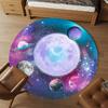 1pc space planets Round Chair mat Area Rug - Non-Slip, Floor Mat for Office, Bedroom, and Indoor Decor c1125084