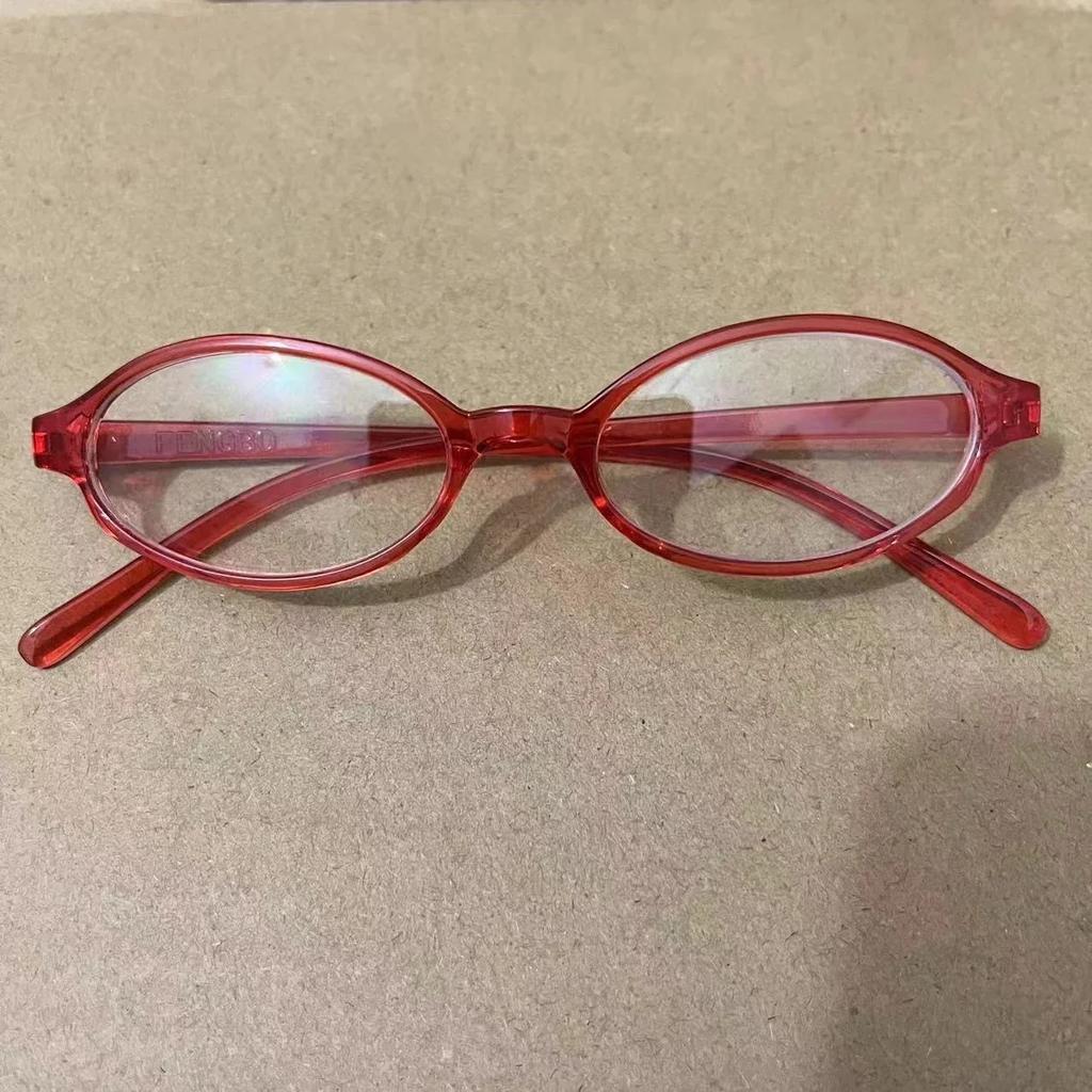 Vintage Oval Small Frame AntiBlue Light Nearsighted Eyewear Finished Ladies Myopia Glasses Prescription Minus Diopter Eyeglasses
