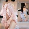 Fun Underwear Dream Princess Butterfly Perspective Nightdress Passion Hip Pure Desire T Pants Perspective Pajamas Set