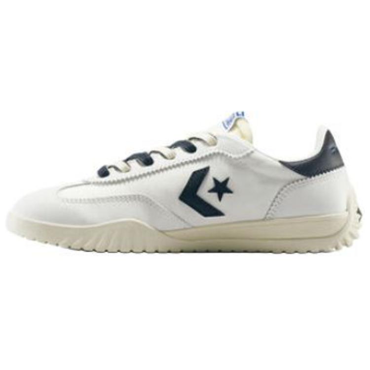 Converse  Run Star Trainer Vintage White Navy Women Sneakers Natural-Ivory A14234C