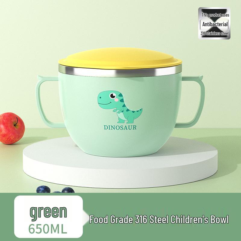316 Stainless Steel Insulated Bento Lunch Box for First-Grade Girls, Four Compartments, Perfect for School.