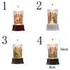 Battery Powered Christmas Wind Lantern Sculpture Kawaii Christmas Plastic Ornament  Office