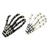 Xiaobudian 2Pcs Gothic Dark Style Hairpins, Hair Pins for Bangs, Skeleton Hand Bone Clips Halloween Cosplay Photography Props