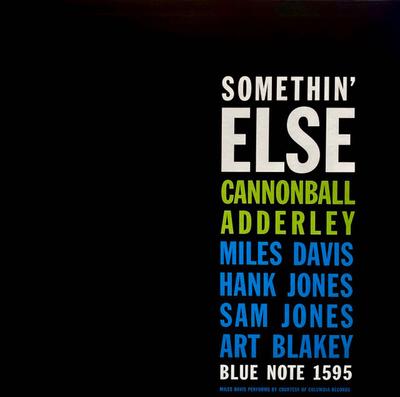 LP Record CANNONBALL ADDERLEY - Somethin' Else 0746555 UMe, Blue Note 2021 Worldwide Jazz