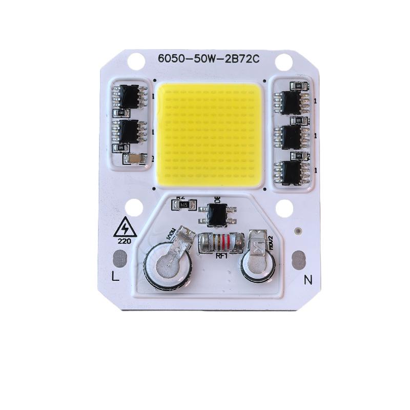 50W Driverless LED Street/Flood Light Chip, 220V