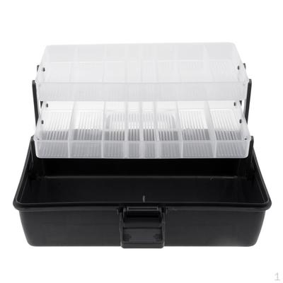 Multifunction Fishing Tackle Box Lure Accessory Storage Portable Kunst Und Skulpturen Organizer