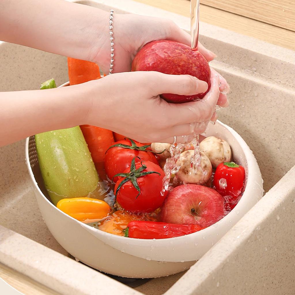 Multi-purpose Rice Drainage Basket and Fruit and Vegetable Drainage Sieve Kitchen Tool Kitchen Gadgets Accessories