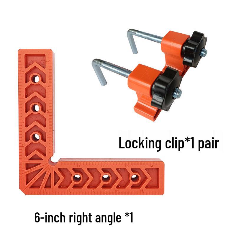Right Angle Splicing Positioner, Woodworking Tool - 90°/45° Ruler Fixer