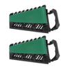 Uxcell Wrench Wrench Wrench ABS Plastic Tool Holder with 150mm X Pack of 2 Organizer, Rack, Holder, 8-Slot Handle, 120mm,