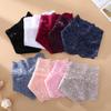FINETOO 3Pcs Sexy Lace Star Perspective Thongs Panties Women High Waist Breathable Underwear Female Soft Intimates Lingerie 2026