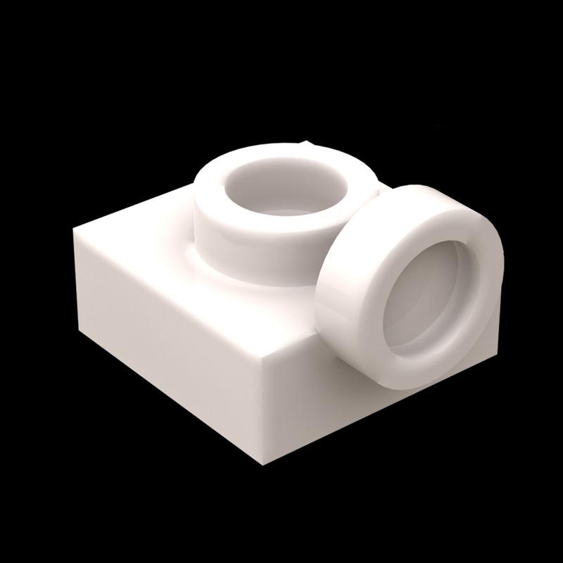 

MOC 10PCS 3024W Special 1x1 Board Short Hole Point Floating Above Side Building Blocks Kit 0161 Third Bricks Particle Toys Gifts