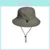 Waterproof Summer Fisherman Hat With Wide Brim Sun Protection For Outdoor Activities