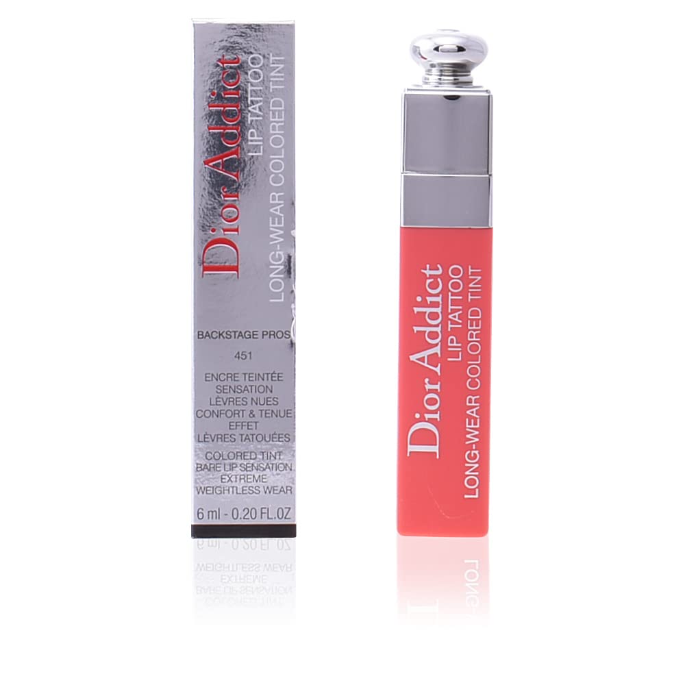 Christian Dior Dior Addict Тинт для губ Коралловый 6 мл [#451] #Натуральный