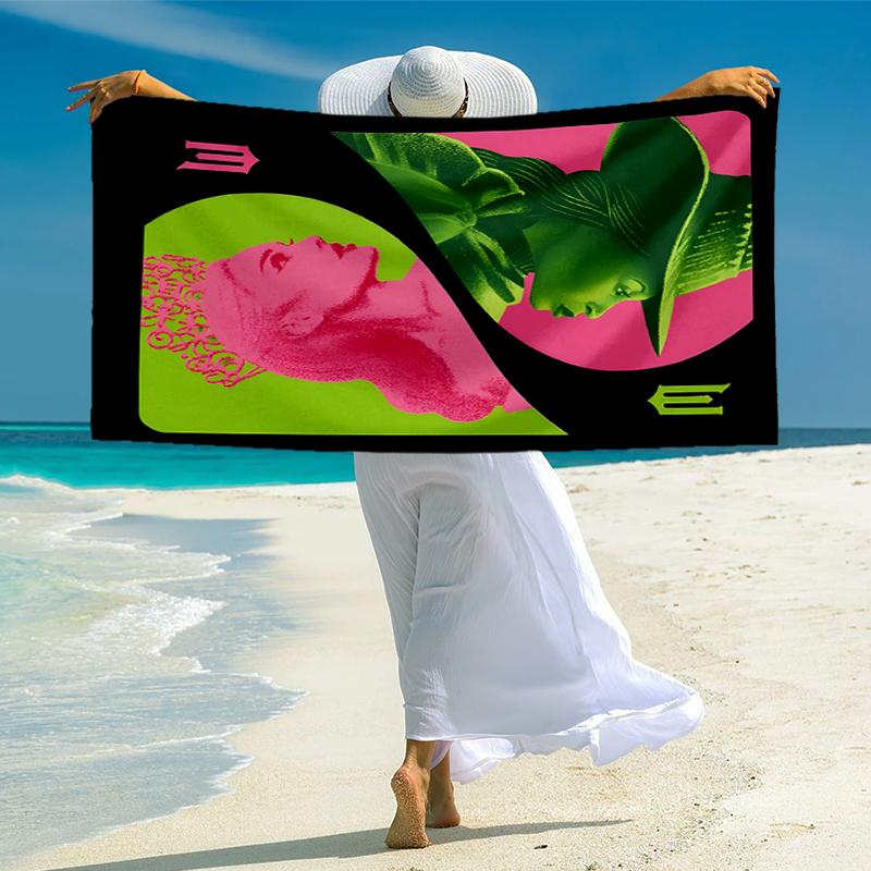 Wicked Fashion Beach Towel: Ideal for Summer Adventures Soft, Absorbent and Quick Drying Suitable for Swimming and Bathing