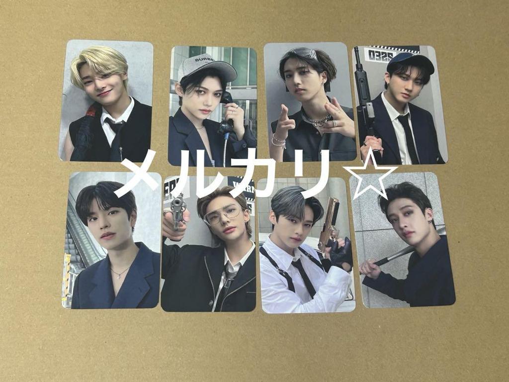 [USED] Stray Kids MAXIDENT Music Korea Trading Cards Complete Set of 8