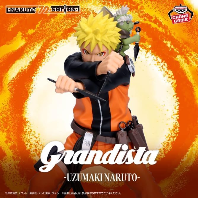 72 45 Naruto Figure -NARUTO series- Grandista-UZUMAKI NARUTO-