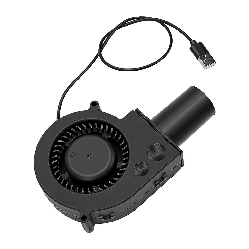 USB Blower Portable Blower for Outdoor Camping High Speed Centrifugal 4000RPM Low Noise 35DBA