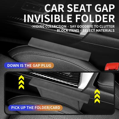 Autositz Lückenfüller Streifen Seitennaht Dokumentenmappe Auto Lückenfüller Auslaufsicher Sitzlücken Aufbewahrungsorganizer Auto Innendekoration