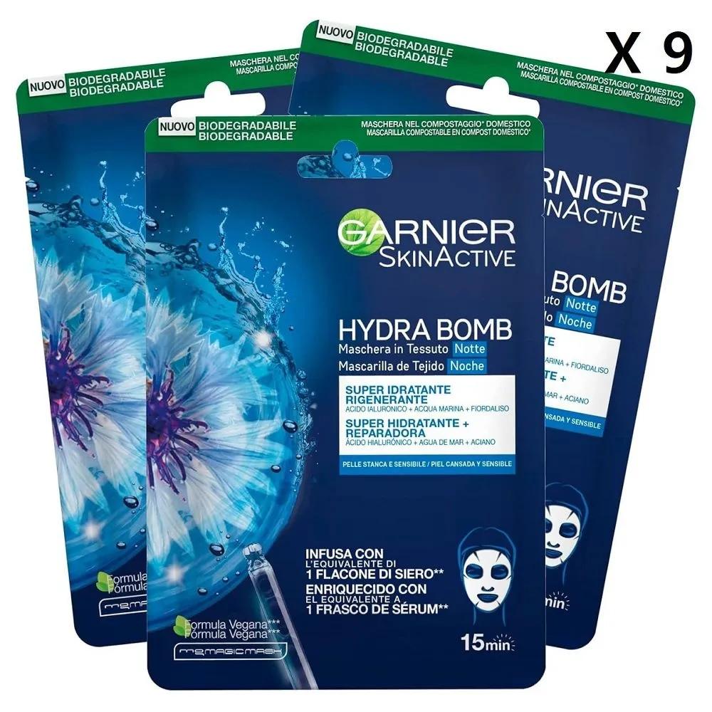 Garnier SkinActive Hydra Balm Night Mask Pack (9 pieces)