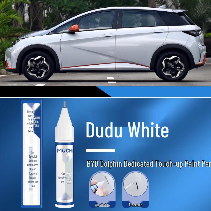 

BYD Dolphin Touch-Up Paint Pen: Cheese Yellow, Pupu Pink, Beibei Gray - Scratch Repair for Cars