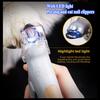LED Pet Nail Clipper with Light, Professional Dog Cat Nail Clippers Trimmer Grooming Tool Kit for Small Medium Pets Supplies