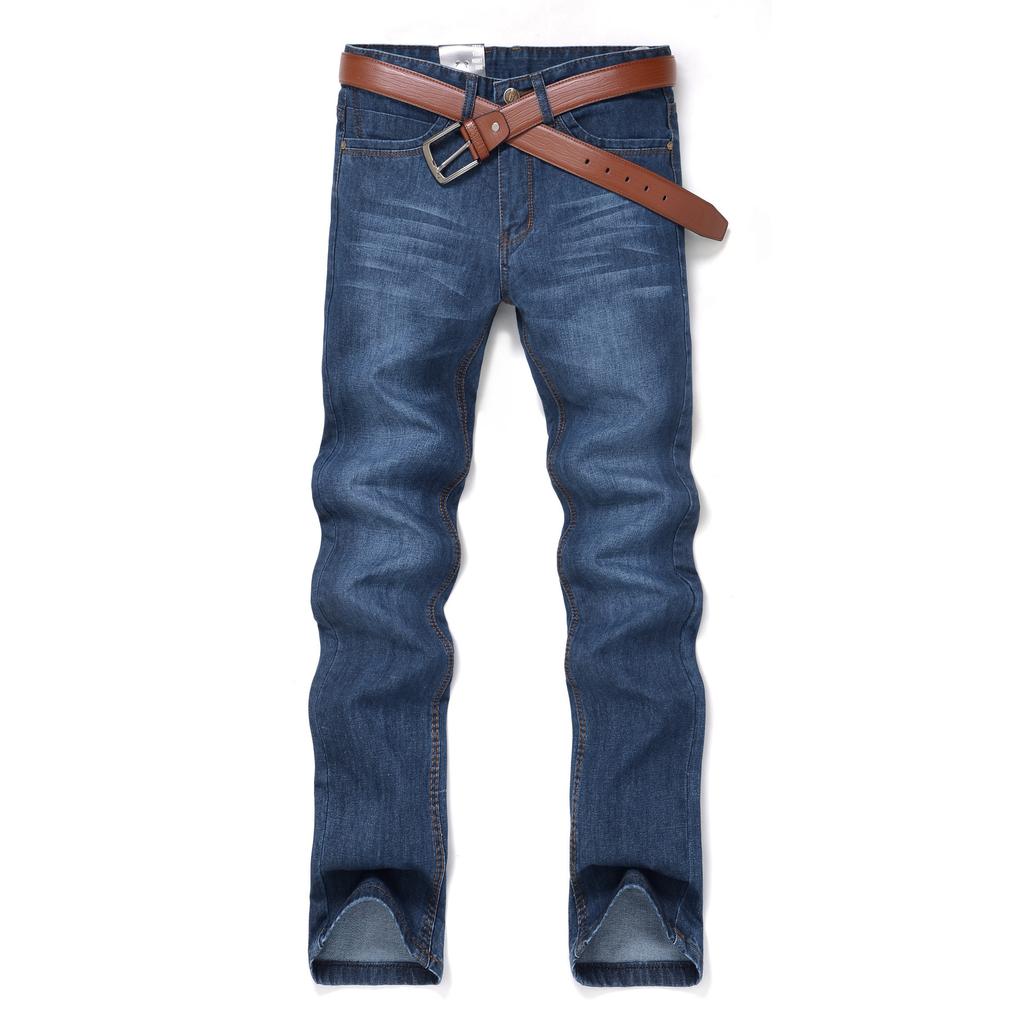 Herrenjeans für alle Jahreszeiten, lockere Business-Hosen mit geradem Bein, trendige und modische Hosen