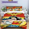 3pcs Wonder Woman, Superhero Cover Set,Soft Comfortable Duvet Cover,Guest Room (1*Duvet Cover + 2*Pillowcases, Without Core) yy251024052