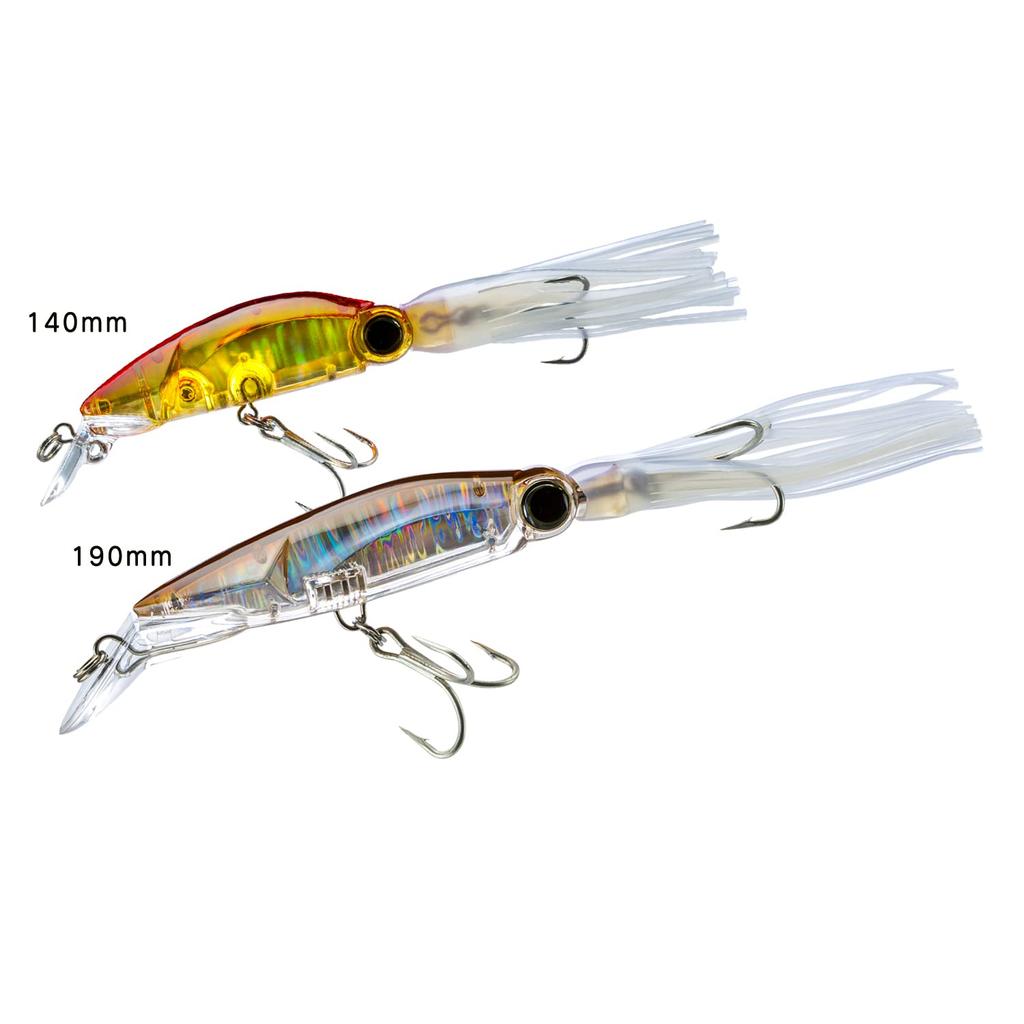 YO-ZURI 3D Squat (S) 140mm Color: Akakin [Trolling]