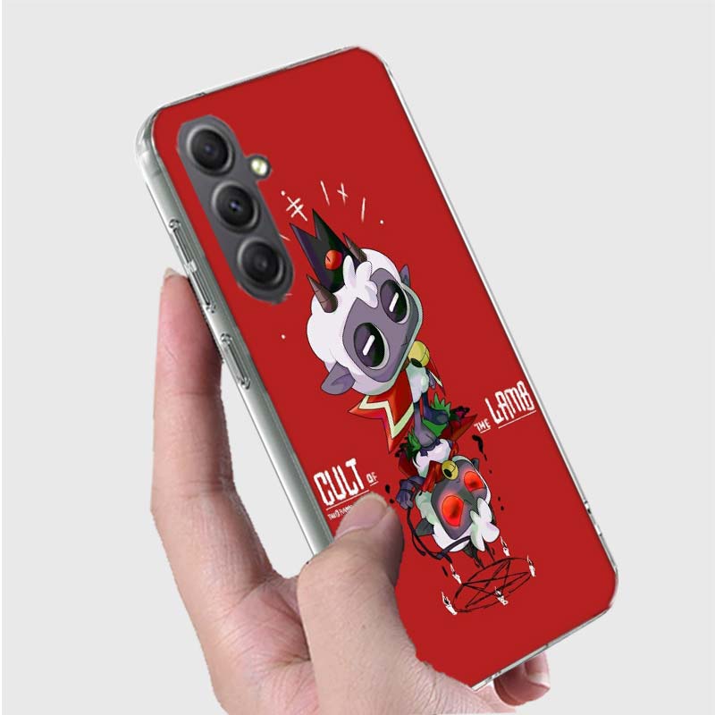 Game C-Cult Of The Lamb Phone Case for Samsung A16 A26 A36 A56 A17 A37 A57 A07 A06 A02S A03 A04S A05S Galaxy Note 20 10 A50S A71