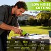 Cordless Electric Scissors 4V Rechargeable Box Cutter Powerful Cutter for Carpet & Cardboard Cutter Tool with LED Light