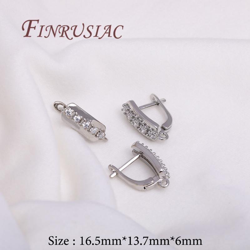 Multi Styles 18K Gold Plated Earwires,Fasteners For Earrings,Hooks For Earring DIY Jewelry Making Supplies,Earring Hook Clasp