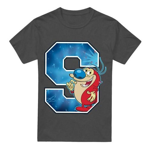 Ren & Stimpy Unisex Dospělé S S jako Stimpy Tričko